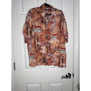 JAMS WORLD‎ Vintage Guava Beach 100% Rayon Size XL